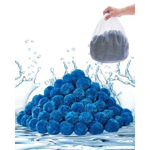 Pool Bags Filter Balls 1.5 lbs – Blue Reusable Polyester for Sand Filters