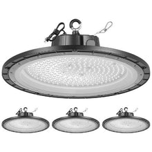 LED High Bay Light 250W 36000LM UFO Warehouse Shop Light 5000K Daylight IP65 Waterproof 100-277V (4 Pack)