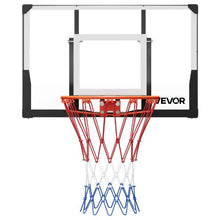 44" Wall-Mounted Basketball Hoop with PC Backboard for Playing