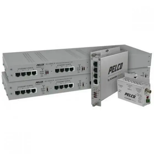4-Port Remote Coaxial Extender Ethernet Connect EC-3004CRPOE-W