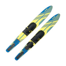 59" Adult Water Skis – Combo Skis with Adjustable Bindings & Rear Toe Plate Up to 300 lbs