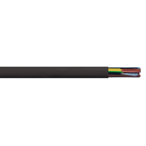 10 AWG 5C Bare Copper Unshielded XLPE PVC RV-K 0.6/1KV Low Voltage Cable