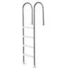 4-Step Stainless Steel Pool Ladder for 54 in Inground Pools Double Handrails Non-Slip Steps 265 lb Capacity