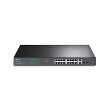 TPLINK 16-Port Gigabit Easy Smart PoE+ Switch with 2 SFP Slot TPL-TL-SG1218MPE