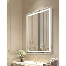 28" x 36" LED Bathroom Mirror with Anti-Fog, Frontlit & Backlit, Dimmable 3-Color Temperature, Wall Mounted