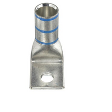 1 Hole Copper Compression Connectors Lugs Blue LCA400-12F-6 (Pack of 6)