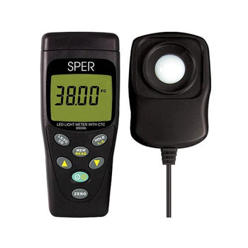 Color Temperature Compensation with LED Light Meter 850006