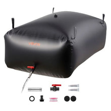 142.7 Gallon Collapsible Water Storage Bladder Leakproof Tear-Resistant PVC Water Tank for RV Truck & Outdoor Use