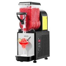 2x6 L Commercial Slushy Machine 50 Cups Margarita Machine for Supermarkets Cafes Restaurants Bars and Home Use Silver