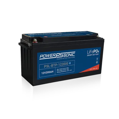 12.8V 200Ah Lithium Battery Non-SC M8 Terminal PSL-BTP-122000 M8