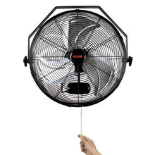 18″ Waterproof High-Velocity Wall Fan 3-Speed (2 PCS)