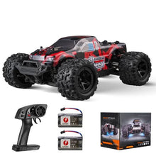 1:18 Scale RC Car 4WD Off-Road Monster Truck 45° Wheelie 36 km/h 2 Batteries for Kids 8+