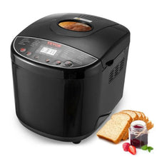 19-in-1 Bread Maker 2LB Ceramic Pan Gluten-Free 3 Loaf Sizes