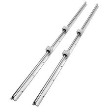 1500 mm Linear Guide Rail Set  and 20 mm Slide Blocks (4 PCS) SBR20-C 1500L