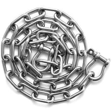 1/4" x 4 Boat Anchor Chain for Boats Deck Fishing Works SH006-TZ