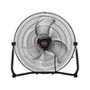20-Inch Industrial Floor Fans - 4,800 CFM High Velocity 3-Speed Metal Fans with 360° Tilt (2-Pack)