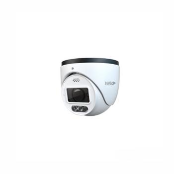 Invid 4 Megapixel IP Plug & Play Outdoor Turret Auto-Focus Camera White INV-PAR-P4TXIRA2812NH-AIWLT