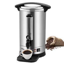 65 Cups Commercial Coffee Urn with Detachable Power Cord for Easy Cleaning