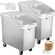 21 Gal X 2  Ingredient Storage Container For  Kitchen F21-2X (Pack of 2)