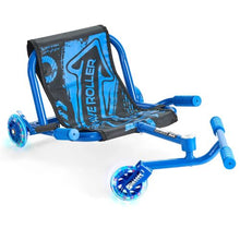 Ages 10+ Kids & Teen Ride-On Drift Scooter 198 lb Capacity, Zig-Zag Motion Indoor & Outdoor Blue Ages 10+