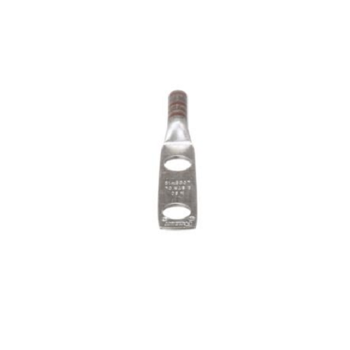 2 AWG Copper Compression Connectors Lugs Brown LCC2-12-Q (Pack of 25)