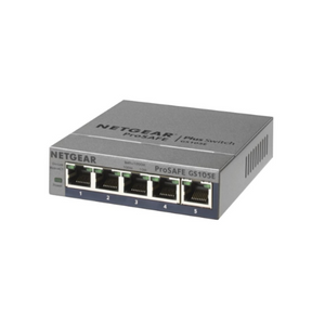Netgear ProSafe 5-Ports Gigabit Ethernet Plus Switch NET-GS105E-200NAS