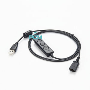 USB Quick Disconnect Headset Cable PCM-CCH-17