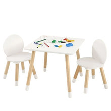 Kids Multi-Activity Table and 2 Chairs Set for Home