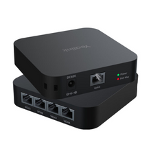 RCH40 4-Port PoE 9W Switch Room Cable Hub for Meeting Room YEA-RCH40