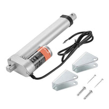 12V Linear Actuator 6-Inch 220 LBS (1000N) 0.55 in/s IP54 Mounting Bracket