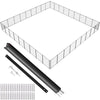 4 x 108 FT Removable Pool Fence for Inground Pools Child Safety Pool Fence