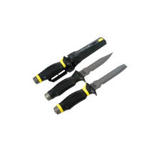 UK Blue Tang Titanium Dive & Rescue Knife Yellow/Black