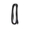 9' Ft 16/3 SJTW Black Round Indoor Replacement Power Supply Cord 9709SW8808 (Pack of 25)