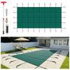 20x42 ft Inground Pool Safety Cover Mesh Winter Cover with Hardware (Green)