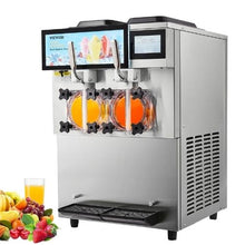 2 x 12L Commercial Slushy Machine for Party Cafes Restaurants Bars Home