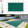 14x26 ft Inground Pool Safety Cover Mesh Winter Cover (Green)