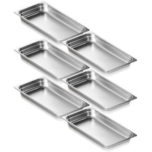 2.5-Inch Deep Commercial Table Pan For Catering Storage Food UCT8112-6 (Pack of 6)