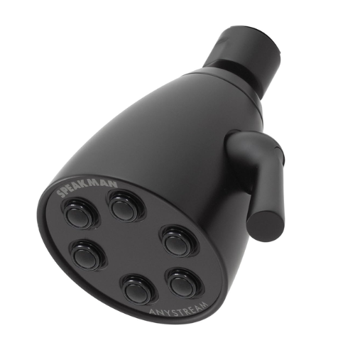 2 GPM Low Flow Shower Head Matte Black S-2252-MB-E2