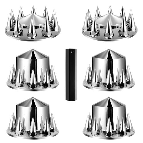 6 PCS Rear Axle Wheel Covers for Semi Truck RL-LG006