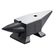 22 Lbs Iron Anvil Single Horn Anvil  with Large Countertop and Stable Base for Shaping Bending 22BLACK