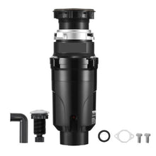 1/2HP 3450RPM Continuous Feed Garbage Disposal with EZ Connect Power Cord & Splash Guard for Kitchen Sinks