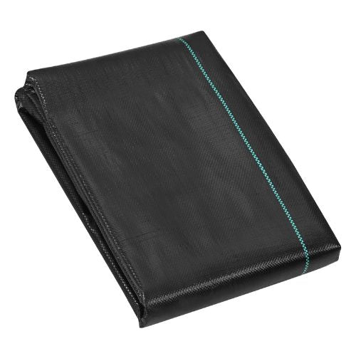 4 x 50' Ft Heavy Duty Woven PP Weed Control Mat Weed Barrier Landscape Fabric 1.2*15.2-108