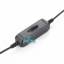 PC Headset to RJ9 Phone Switch Adapter with 8 Circuit Lines Switch PCM-CCH-16