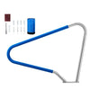 48 x 36 In 304 Stainless Steel Pool Rail 220 lb Capacity Non-Slip Grip
