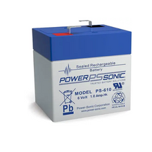 6V 1Ah F1 Terminal SLA Rechargeable Battery PS-610 F1 (Pack of 30)