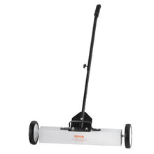 24 Inch Rolling Magnetic Sweeper with Wheels for Workshop Garage Yard