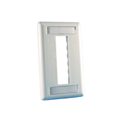 TracJack 3-Port Single Gang Plastic Faceplate OR-40300547