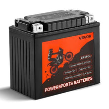 12V 7Ah LiFePO4 Motorcycle Battery Pre-Charged Maintenance-Free High Performance for ATV Motorcycle Jet Skis Scooter UTV