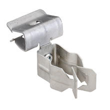 1" PUSH-IN SM CONDUIT CLIP: 1/8”-1/4” FLAN 16P24SMTZ (Pack of 100)