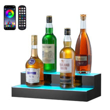 16-Inch LED Lighted Liquor Bottle Display with RF Remote & App Control